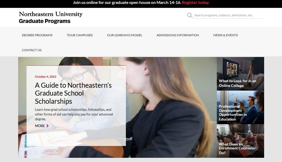 Higher Education Blog Post Marketing