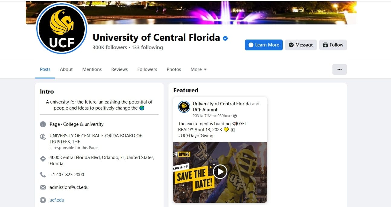 Higher Education Social Media Marketing